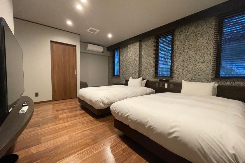 【本館】洋室デラックスツイン（眺望なし）（シャワールーム付き）