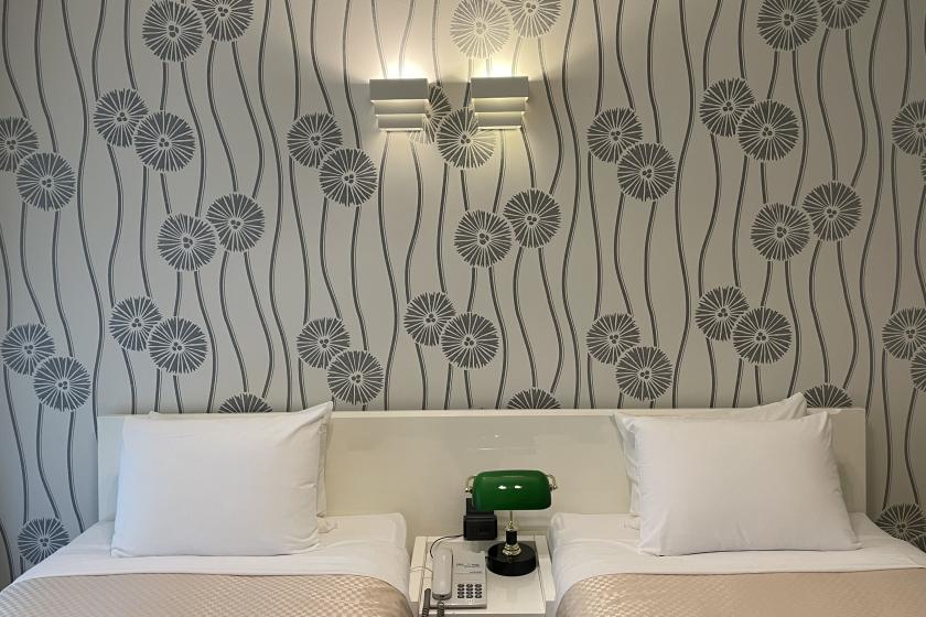 【本館】洋室ツインルーム（眺望なし）（ユニットバス付）