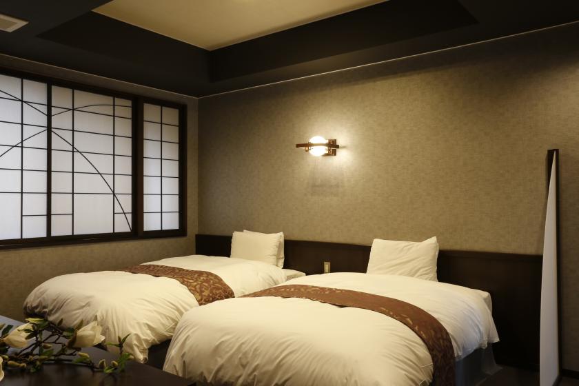 【本館】洋室スーペリアツイン（眺望なし）（ユニットバス付）