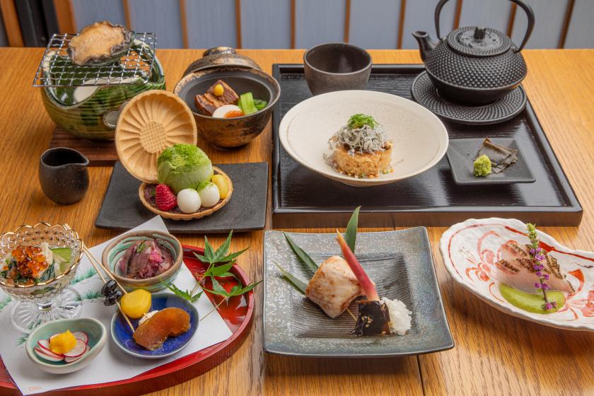 【鎌倉ホテルディナー】拘りの空間で、地元産の食材を愉しむ和モダンディナー【朝食無料】