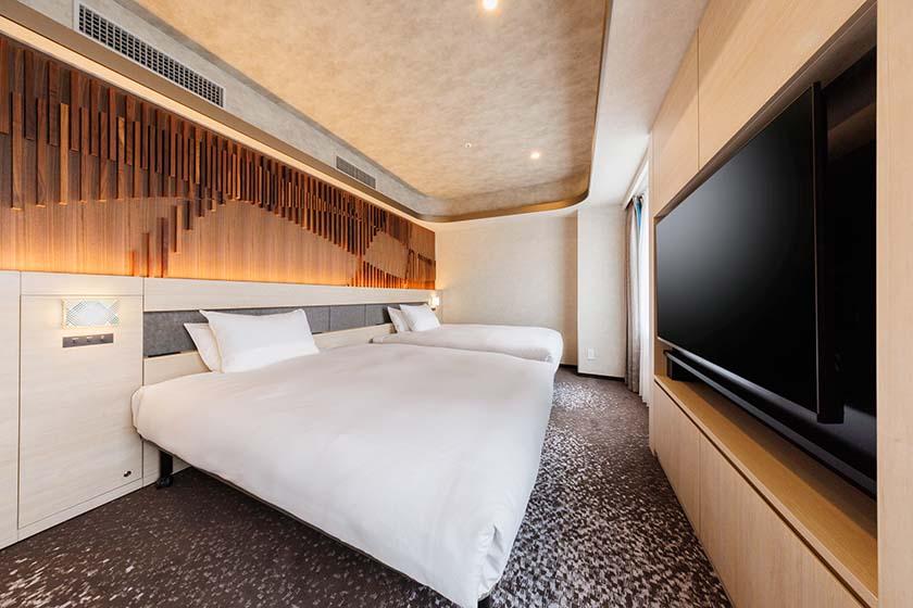 (Non-smoking) Deluxe Twin/Residential style for 1 to 4 people