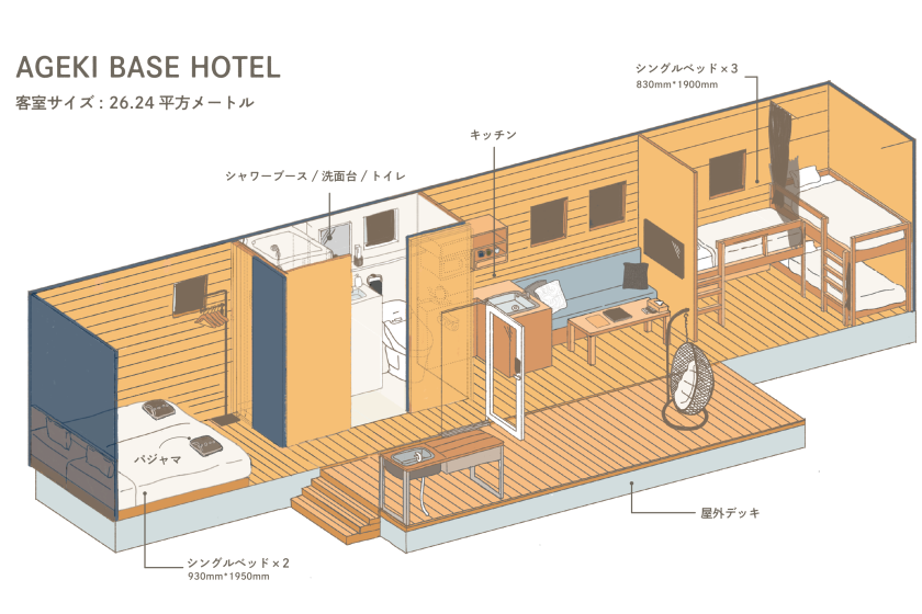コンテナキャビン