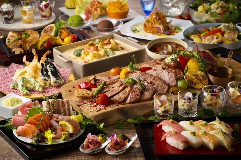 【1泊2食付】穏やかな海に包まれる和みの宿 基本バイキングプラン