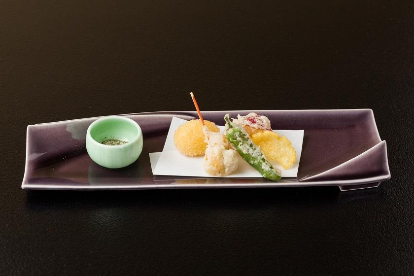 【早割30】お一人様1100円OFF【鮑お造・長野県産五種のきのこの胡麻醤油鍋・信州牛の焼きしゃぶ】秋信州恵みづくしグレードアップ会席
