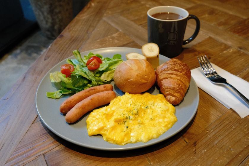 [Official website exclusive discount] Plan with bread and egg breakfast plate