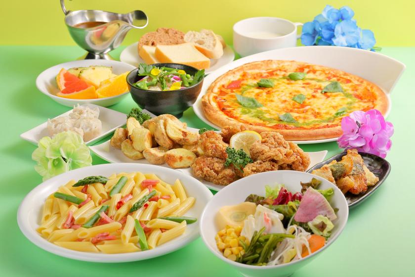 【当日朝8時迄受付！オンライン決済限定】初夏のメロンと彩りランチ＆スイーツビュッフェ