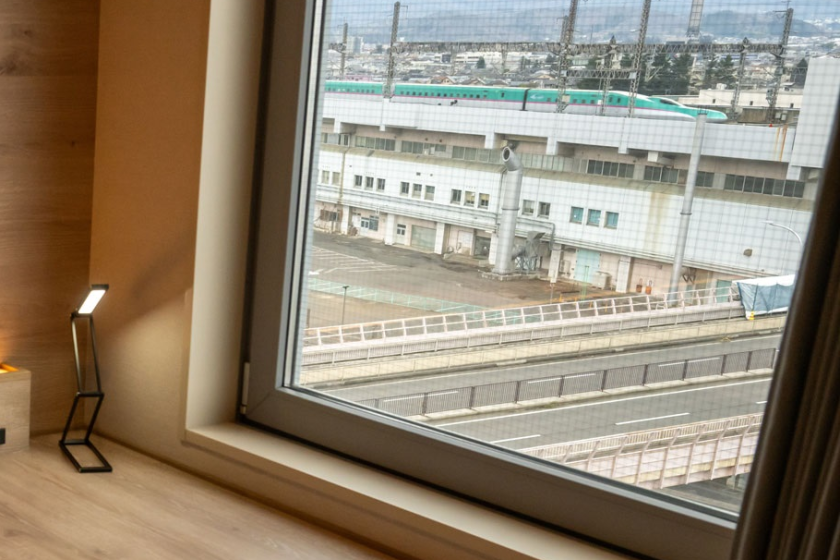【電車が見えるお部屋確約！】トレインビュープラン 朝食付き