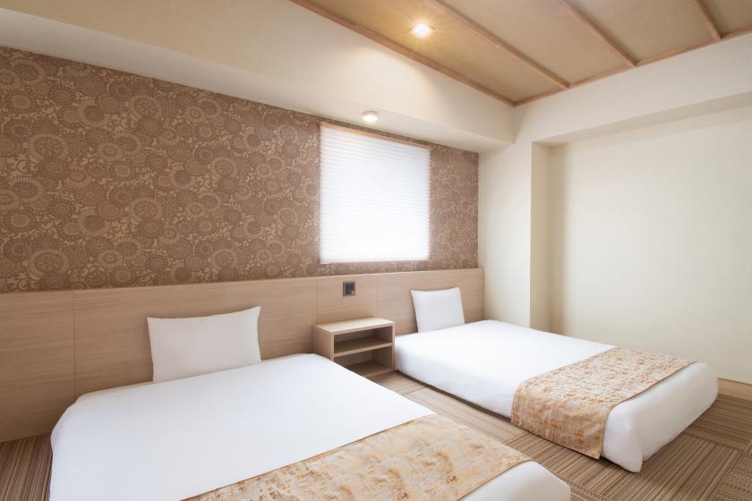 デラックスルーム（和室）|マット2台☆禁煙