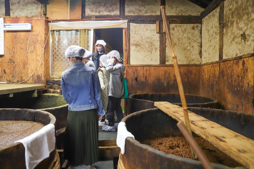【家族旅行におすすめ】登録有形文化財の醤油蔵見学&マイポン酢作り体験プラン＜2食付＞