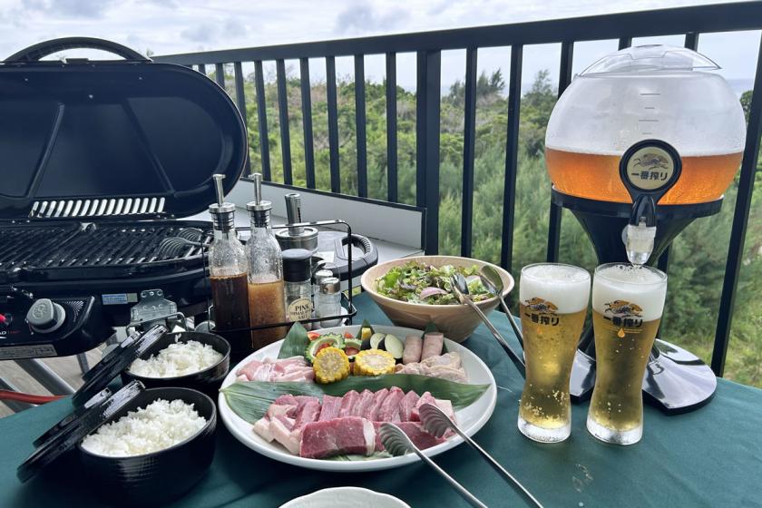 ＜期間限定・デラックスルーム限定！＞夕食はお部屋のバルコニーでプライベートBBQ♪ ／朝夕2食付