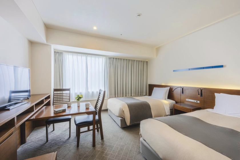 [All rooms non-smoking] High floor superior twin room <ReFa monitor room>