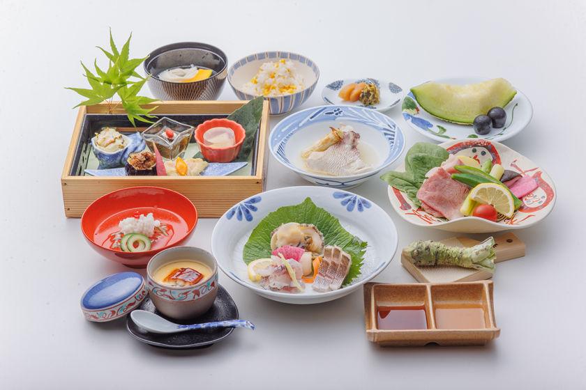 【早割90｜2食付】早期のご予約がお得！山海の恵みを味わう。料理人渾身の雲仙懐石～雲海うんかい～