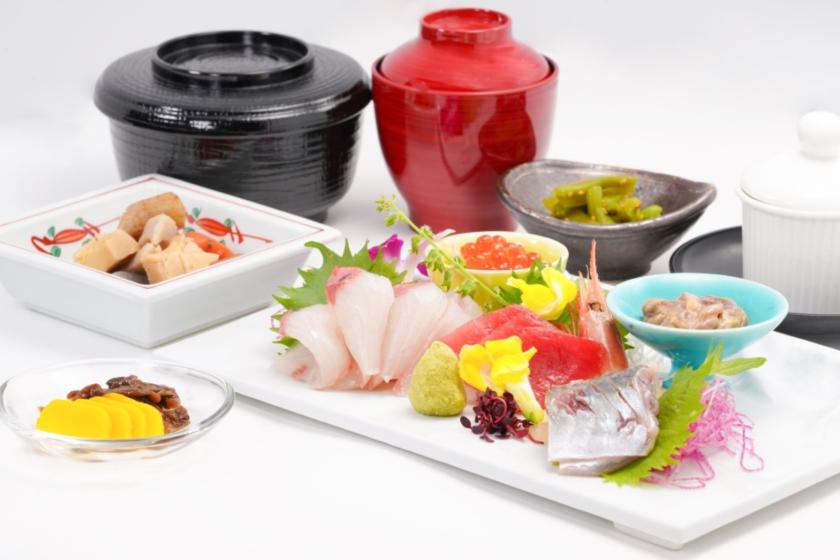 【期間限定】　小田原の旬を堪能　◆1泊2食◆　お刺身御膳＆デザートビュッフェ＆嬉しいワンドリンク付♪