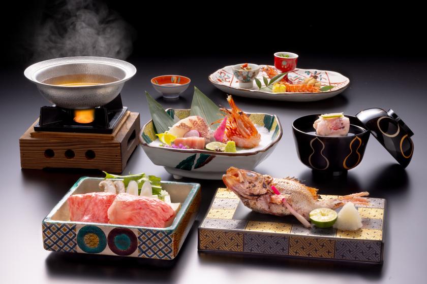 【幻のブランド牛を堪能】のどぐろ＆石川ブランド「能登牛」を味わう豪華会席