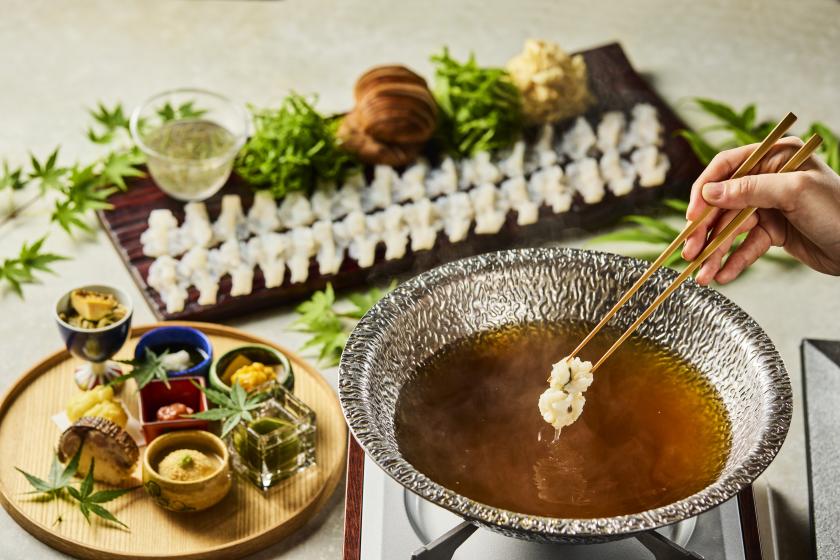 【夕食のみ】夏時の鍋「鱧しゃぶ」ディナープラン