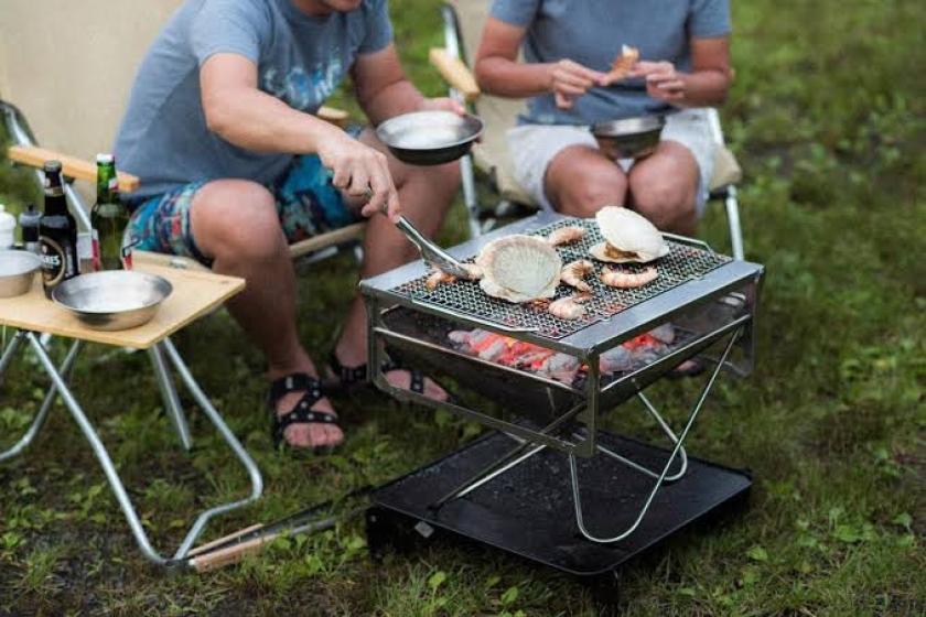 【9:30∼20:00】夏だ！油山に行こう！！手ぶらBBQプランデイキャンププラン　フリーサイト(Fサイト)