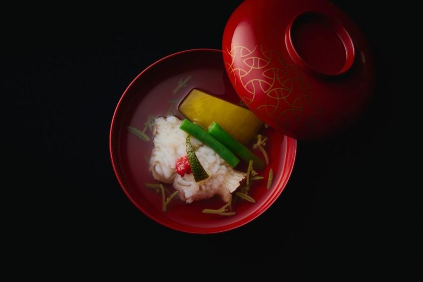 【会席コース】季節の素材を愉しむ「KAZE」全8品 -夕食・和洋選べるこだわり朝食付き-