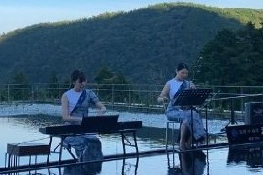 【2025年天悠の夏Summer Session】夕食前半確約！幼児半額！夏休みユネッサンファミリープラン3～4名1室がお得！ユネッサン入り放題＆マグロ解体Show！プレミアムビュッフェ＜前半＞