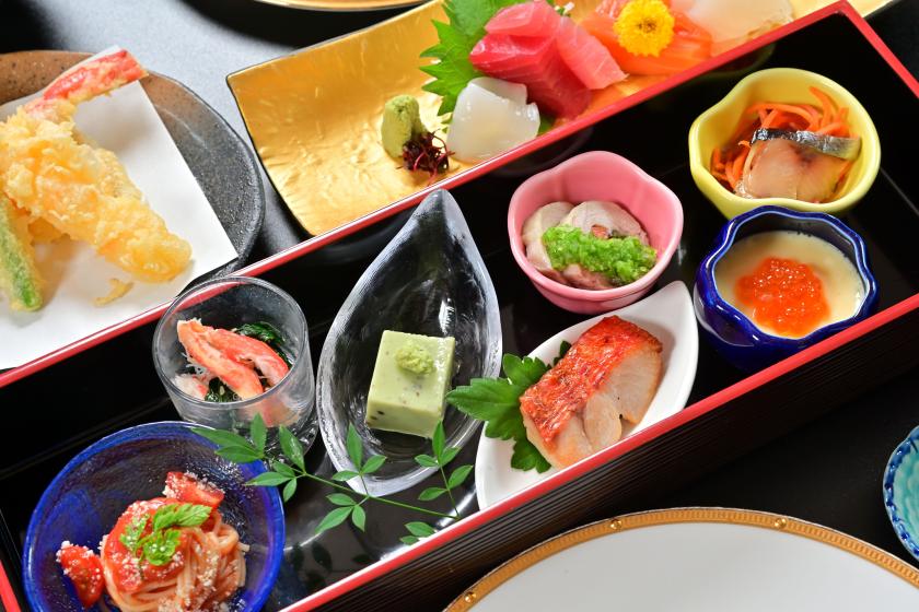 【早割30】《ふくしまプライド。》福島の食材を五感で楽しむ 新鮮食材の宝箱♪ 特製おもてなし膳 
