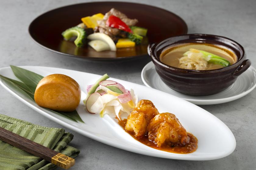 夕朝食付き／中国料理