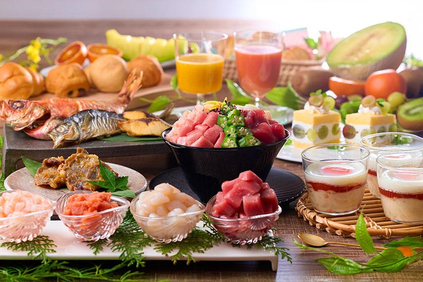 【夕食なし・朝食付】観光にもビジネスにも♪遅いチェックインでもOK 1泊基本バイキング朝食付
