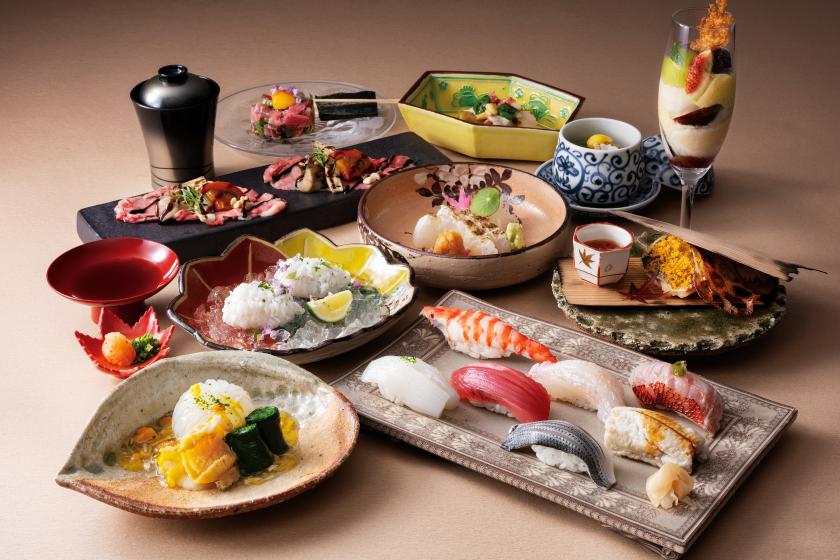 ランチ・ディナー「秋の翁鮨会席」