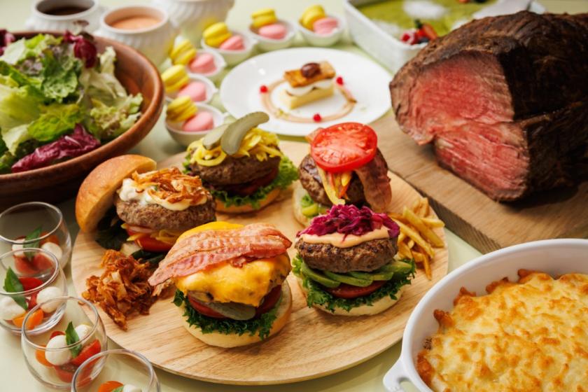 ＜期間限定＞マイバーガーをカスタマイズ！BUNS de BON VOYAGE! Buffet ディナー付きプラン（平日／夕食付）