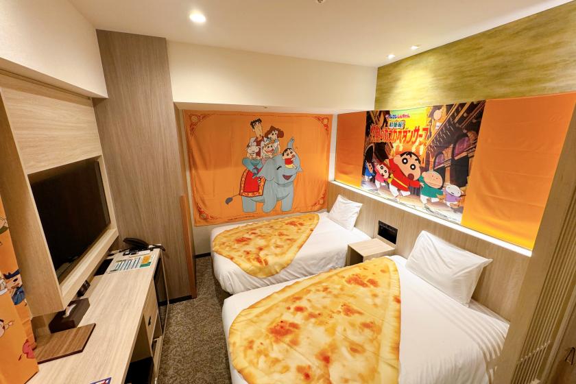 Crayon Shin-chan Room 2025 (Twin room, non-smoking)