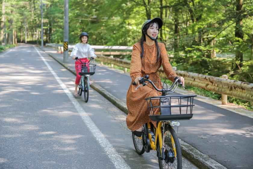 【素泊まり】レンタルサイクル事前予約プラン☆天然温泉・サウナ付き