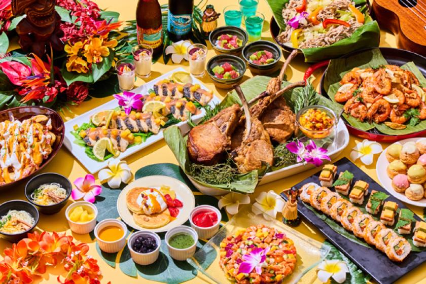 【7/26～8/31・土日祝】夏のご馳走ステイ ～LOVE HAWAII ディナービュッフェ"Summer Special"～ 〈室数限定〉～夕・朝食付
