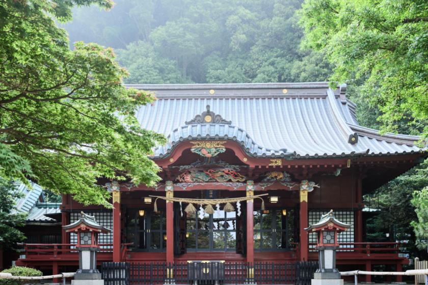伊豆山の歴史に触れる～「伊豆山神社・祈願済強運守護オリジナル四点セット」引き換え券付プラン～【1泊2食付/夕食前半】