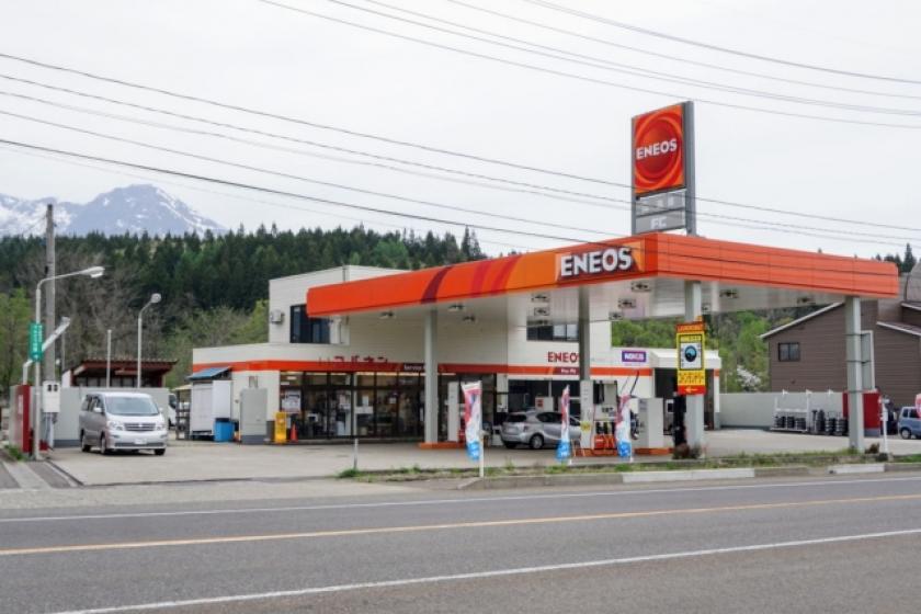 【夏も秋も車とバイクが快適・1人につきガソリン5L 付き（最大20リットルプレゼント）プラン】＜夕朝食付＞旬のお刺身＆牛ステーキorしゃぶしゃぶの贅沢ビュッフェ