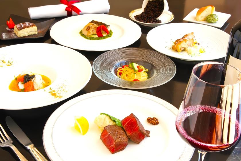 【洋食★人気No.1】グラツィエ厳選　ワンランク上の晩餐 ～近江牛×美食イタリアン～（夕朝食付き）
