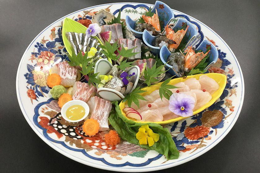【卓袱最上級】特鮮卓袱プラン　新鮮魚介七種　長崎和牛　鮑と冬野菜の天婦羅≪12～2月≫