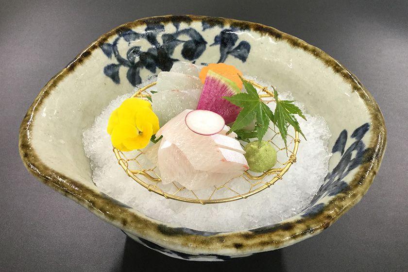 【会席スタンダード】海鮮会席プラン　県産豚柚子味噌鍋　近海産アジフライ≪12～2月≫