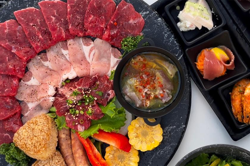 【飲み放題！プールサイドBBQ】真夏のリゾートナイトを満喫！プールサイドバーベキュー・ビアガーデン＜2食付＞