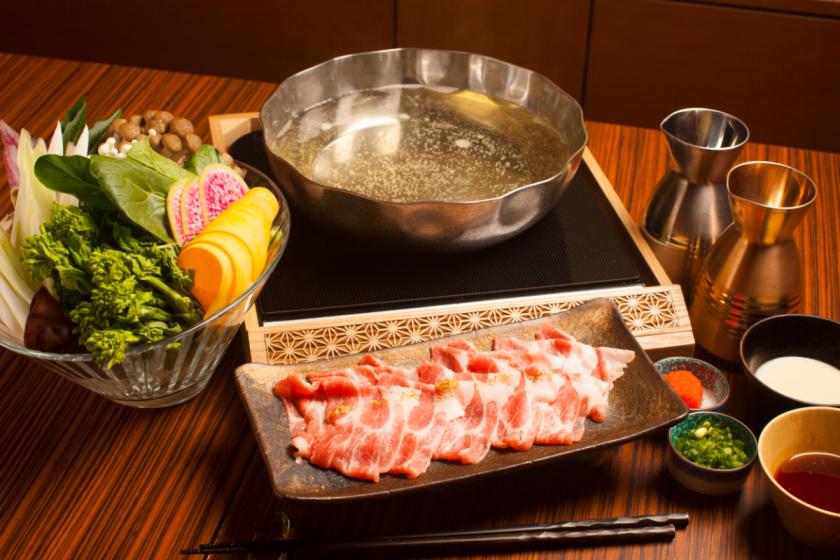 [Exquisite Kyushu Dinner] Plan to enjoy Kyushu brand pork (2 meals included)