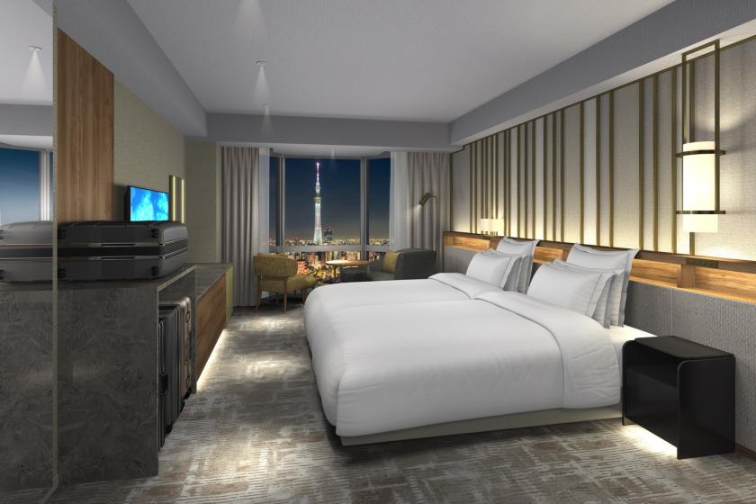 スーペリア ツイン　26.1㎡（スカイツリー側）