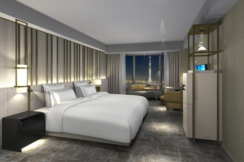 【リニューアル記念プラン】時の移り変わりを感じるひとときを過ごす浅草ステイ＜朝食付＞