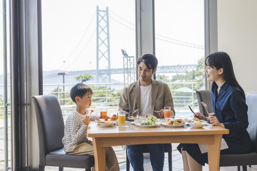 【２食付】◆「ガーデンテラス」バーベキュー◆お肉も野菜も大満喫！明石海峡の海風感じる♪夜のテラスで手ぶらBBQ