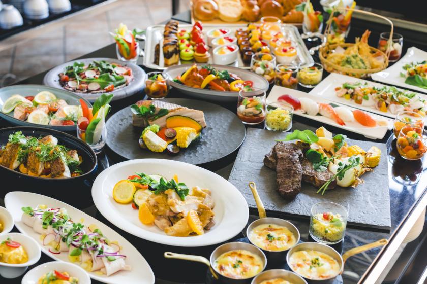 【2食付】■リニューアル記念■新館OPEN！20％OFF★＜「サントロペ」ディナーバイキング&朝食＞