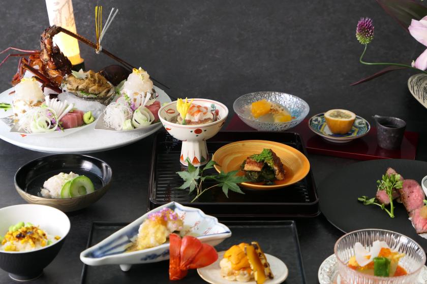 Plan to enjoy Japanese cuisine "Kachou Kaiseki" (dinner and breakfast included)
