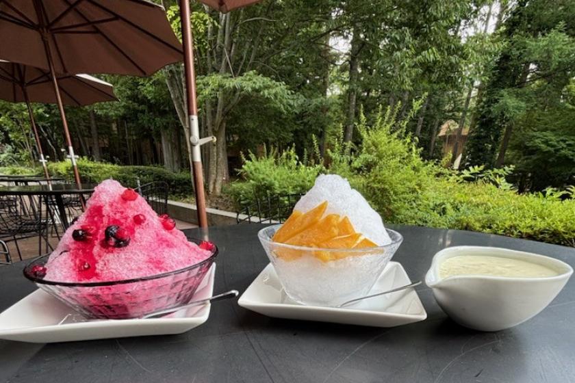 8月限定かき氷1杯プレゼントプラン！（30分早く入室できる特典付）