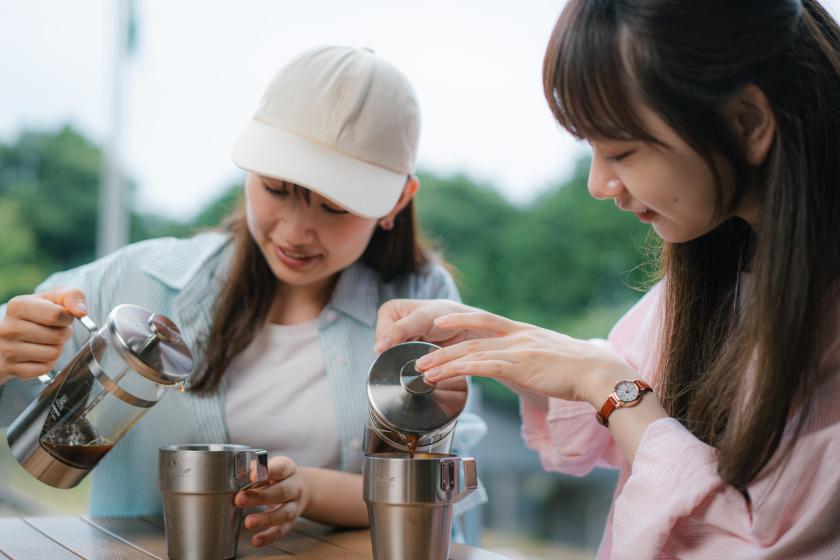【1泊2食】くまもとゆったり森プラン　～森で深呼吸、珈琲と花火とものづくりのひととき～