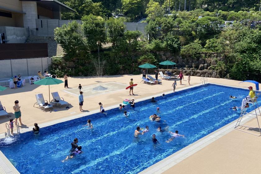 【箱根ホテル小涌園 フォンテンブロー】　日帰りランチビュッフェ＆プライベートプール＆温泉入浴プラン