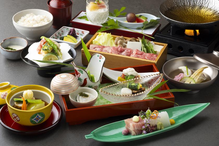 夕朝食付き／日本料理【夕食20時指定】