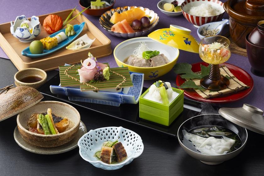 [Meal upgrade] Former residence Kikukaso (Japanese cuisine) / Evening breakfast included