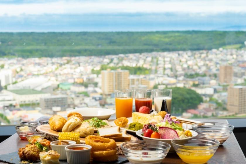 【10～11宿泊限定】ハイフロアにご宿泊♪北海道食材を楽しむ中国料理ディナーセット★ワンドリンク＆デザート一品追加特典★／夕朝食付