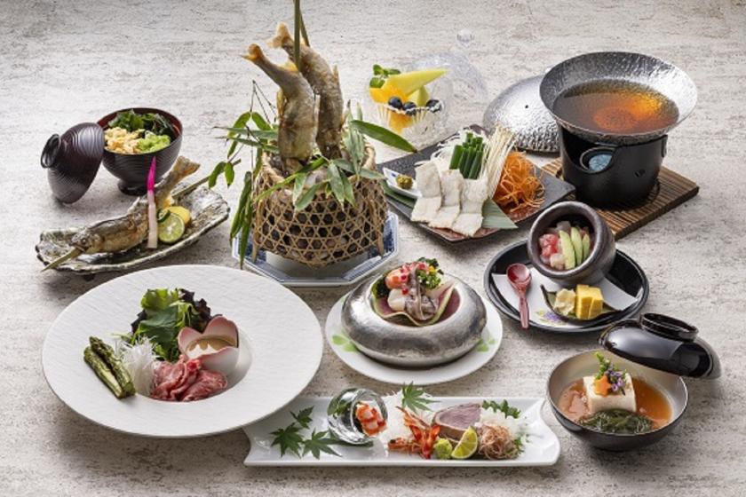 日本料理「藍彩」でいただく四国の味覚『調理長おすすめ郷土会席』