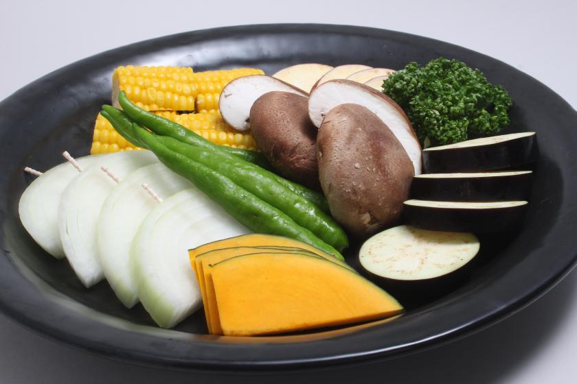 【夏休み特別企画】万葉庵ガーデンで贅沢ディナーBBQプラン（3組限定）ホテル朝食付き